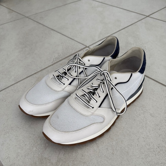 Brunello Cucinelli Leather Sneakers - Picture 1 of 8